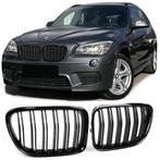 BMW X1 E84 Dubbelspijls Glans Zwarte Nieren Grill B0206, Nieuw, Voor, BMW