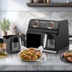 Airfryer Samurai, 2 kookruimtes, 7 programma's, 2400W - zwar, Verzenden, Nieuw