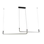 LED Hanglamp 25W Mat Zwart Langwerpig 2000 lm, Huis en Inrichting, Lampen | Hanglampen, Nieuw, Ophalen of Verzenden, Metaal