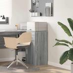 vidaXL Dressoir met lade Grijs sonoma 38 x 34,5 x 75 cm, Huis en Inrichting, Verzenden, Nieuw, Overige houtsoorten, Minder dan 50 cm