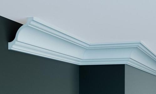 Kroonlijst P835 / K262 (83 x 83 mm), polyurethaan, Doe-het-zelf en Verbouw, Plinten en Afwerking, Nieuw, Ophalen of Verzenden