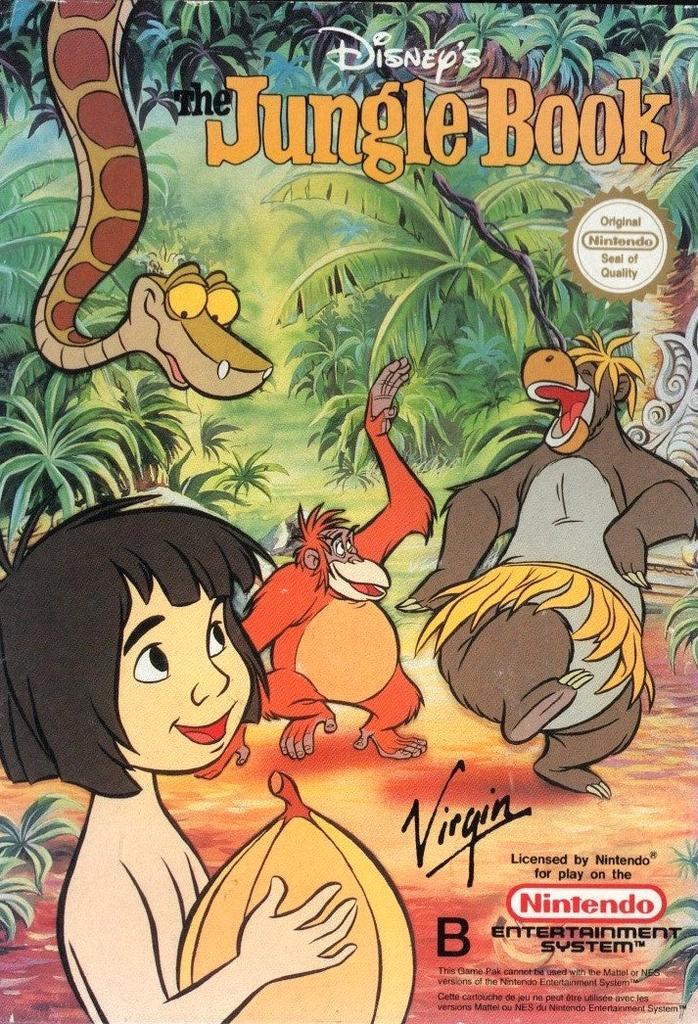NES The Jungle Book (In doos), Spelcomputers en Games, Games | Nintendo NES, Zo goed als nieuw, Verzenden
