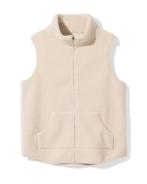140 Dames sherpa bodywarmer creme 2=35% / 1=20%, Verzenden, Nieuw