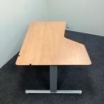 Tweedehands slinger hoekbureau links (bxd) 150x100 cm,, Ophalen of Verzenden, Gebruikt, Bureau