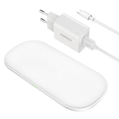 NIEUW: Choetech T535-S - pad 5 spoelen - wit - 20W, Telecommunicatie, Mobiele telefoons | Telefoon-opladers, Nieuw, Ophalen of Verzenden