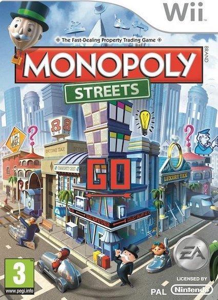 Monopoly Streets (Wii Games) (Nintendo Wii), Spelcomputers en Games, Games | Nintendo Wii, Zo goed als nieuw, Ophalen of Verzenden