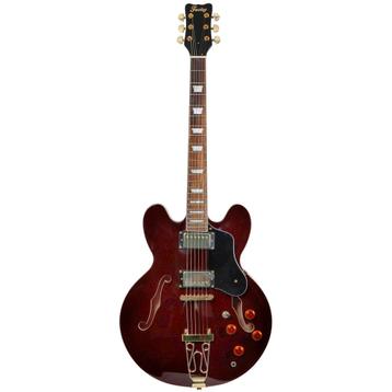 (B-Stock) Fazley FES318DR Dakota Red semi-akoestische gitaar