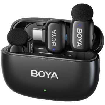 Boya MINI-14 Ultra-Mini Wireless Microphone 2TX + 1RX - beschikbaar voor biedingen