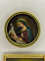 Scuola europea (XIX-XX) - Lotto di 5 miniature religiose –