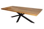 Massieve eettafel GALAXIE 240 cm vintage bruin gerecycled, Huis en Inrichting, Tafels | Eettafels, Ophalen of Verzenden, Nieuw