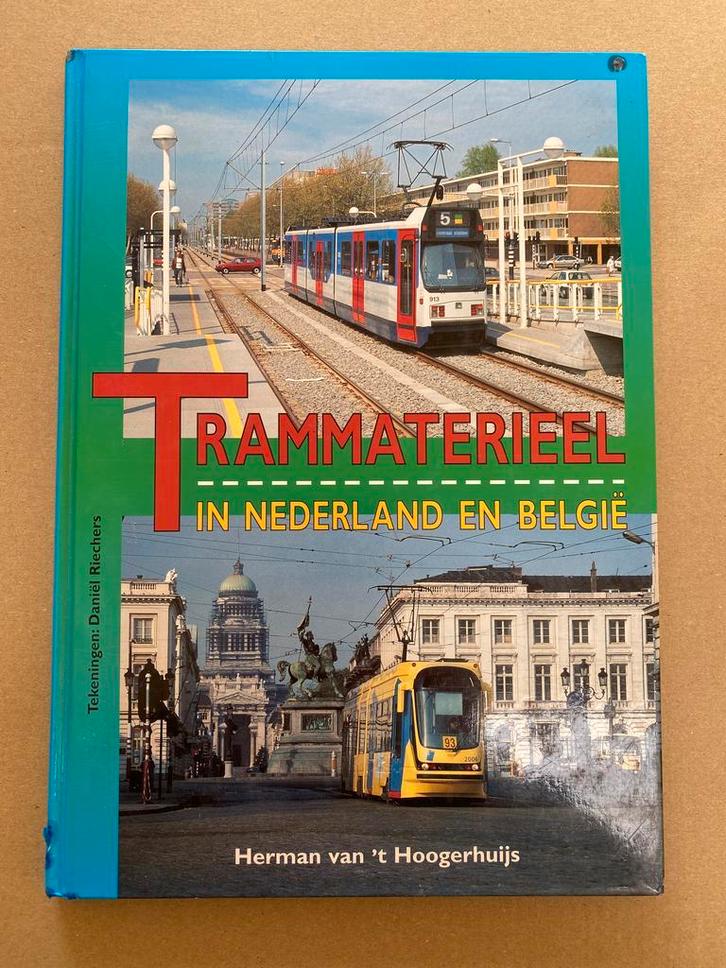 Trammaterieel in Nederland en België - Fotos Info Techniek, Verzamelen, Spoorwegen en Tramwegen, Tram, Boek of Tijdschrift, Zo goed als nieuw