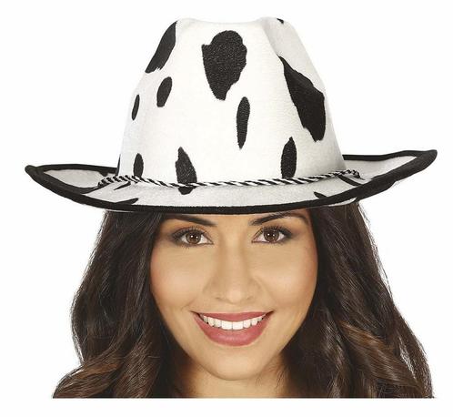 Cowboy Hoed Gevlekt, Hobby en Vrije tijd, Feestartikelen, Nieuw, Verzenden