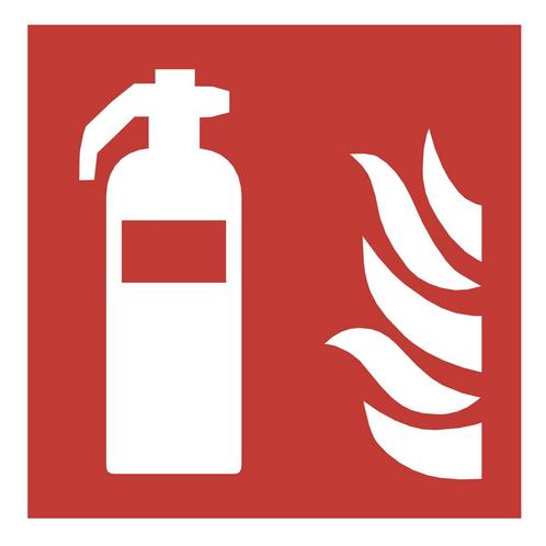 7x 10cm Brandblus Stickers  | Brandblusser | Brandbeveiligin, Huis en Inrichting, Brandblussers en Brandkasten, Nieuw, Verzenden