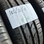 4 x Continental PremiumContact 2 185-55-15 Zomerbanden 8mm, Auto-onderdelen, Gebruikt, 15 inch, Band(en), Personenwagen