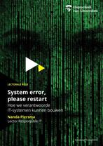 9789463014311 System Error, Please Restart | Tweedehands, Boeken, Verzenden, Zo goed als nieuw, Nanda Piersma