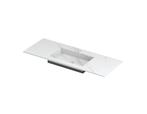 POST Wastafel met enkele wasbak in keramische slab met, Verzenden, Nieuw, Wastafelkast