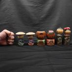 Schattige kleine Sosaku Kokeshi  / kokeshi-pop - Hout