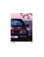 1995 VOLKSWAGEN GOLF BROCHURE NEDERLANDS, Boeken, Auto's | Folders en Tijdschriften, Nieuw, Volkswagen, Author
