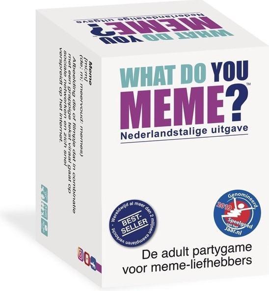 What Do You Meme (NL versie) | What Do You Meme? -, Hobby en Vrije tijd, Gezelschapsspellen | Bordspellen, Nieuw, Verzenden