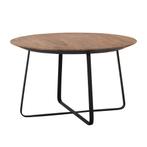 *WOONWINKEL* Teak Salontafel Verjongde Rand, Verzenden, Nieuw