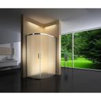 Douchecabine 120X90 Kwartrond Floor- Mat Glas (Badkamer), Doe-het-zelf en Verbouw, Sanitair, Ophalen of Verzenden, Nieuw