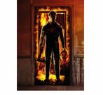 Halloween Wanddecoratie Poster Vuur 1,8m, Verzenden, Nieuw