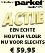 Behandelde brede eikenhouten vloerdelen, parketvloer, Parket, Nieuw, Ophalen of Verzenden, 10 m² of meer