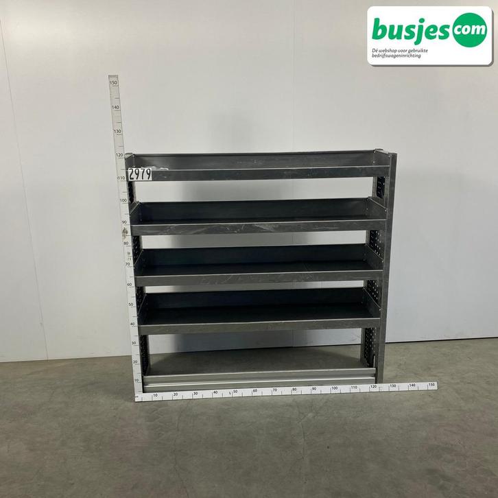 Aluca bedrijfswageninrichting 1255x320x1205mm (2979), Auto diversen, Overige Auto diversen, Ophalen of Verzenden
