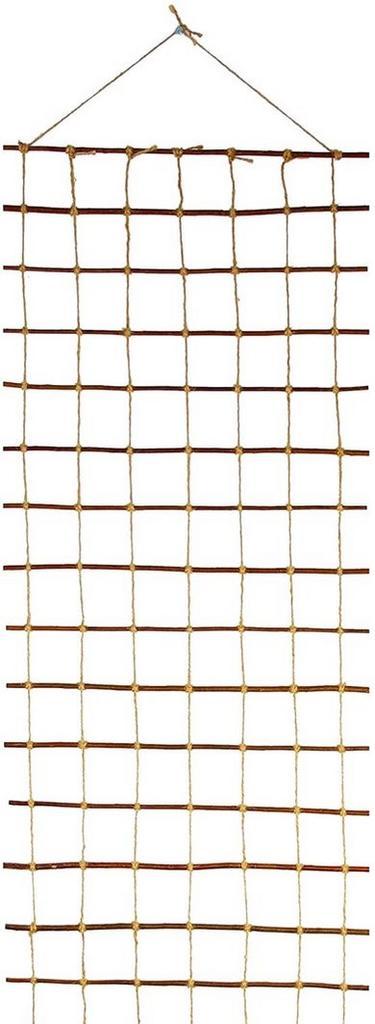 Decoratieladder wilg 100x200 cm, Tuin en Terras, Schuttingen, Verzenden