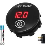 ProRide Voltmeter Inbouw 12-24V DC met Aan/Uit schakelaar -, Verzenden, Nieuw