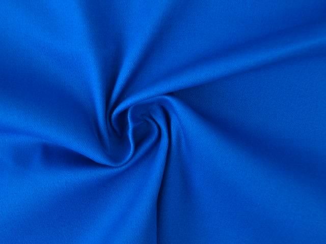 10 meter stretch keperkatoen - blauw - Twill, Hobby en Vrije tijd, Stoffen en Lappen, 120 cm of meer, 200 cm of meer, Blauw, Nieuw