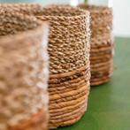 Kleine zeegrasmand BHINNEKA (tweekleurig) | Plantenmand | Kl, Verzenden, Nieuw