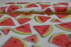 Katoen Canvas Stof digitaal Watermeloen, Nieuw, Verzenden