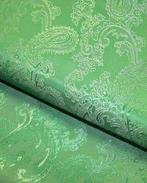Luxe Jacquard Voering Groen, Nieuw, Groen