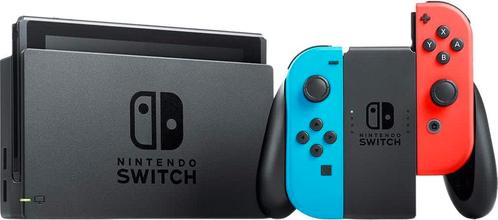 Nintendo Switch (2019 Upgrade) Rood/Blauw Consoles, Spelcomputers en Games, Spelcomputers | Overige, Verzenden