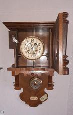 Regulateur wandklok - Junghans - Vintage Hout, messing,