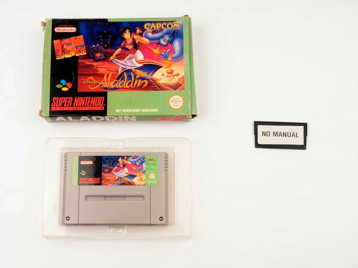 Aladdin [Super Nintendo], Spelcomputers en Games, Games | Nintendo Super NES, Zo goed als nieuw, Ophalen of Verzenden