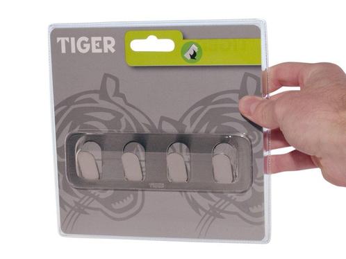 Tiger - Tiger Haak Multi-Paperclip RVS, Huis en Inrichting, Badkamer | Badtextiel en Accessoires, Nieuw, Ophalen of Verzenden