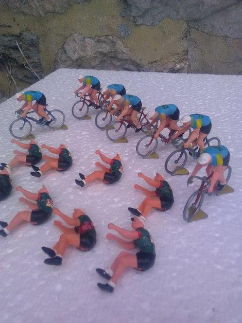 Roger - Miniatuur beeldje - Miniature Cycliste Equipe Kas, Antiek en Kunst, Antiek | Overige Antiek