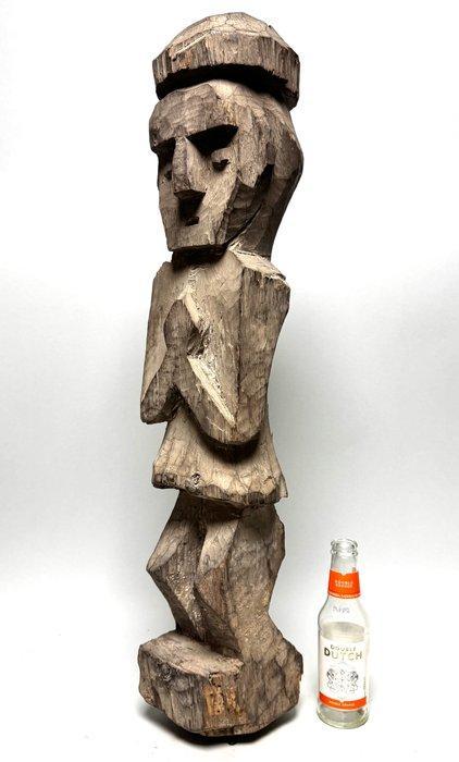 Biddende beeld - 65 cm, 4,4 KG - Indo-Aryan Vedic - Nepal, Antiek en Kunst, Kunst | Niet-Westerse kunst