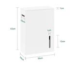 Wandgemonteerde Toiletpapierhouder met Opbergruimte, Verzenden, Nieuw