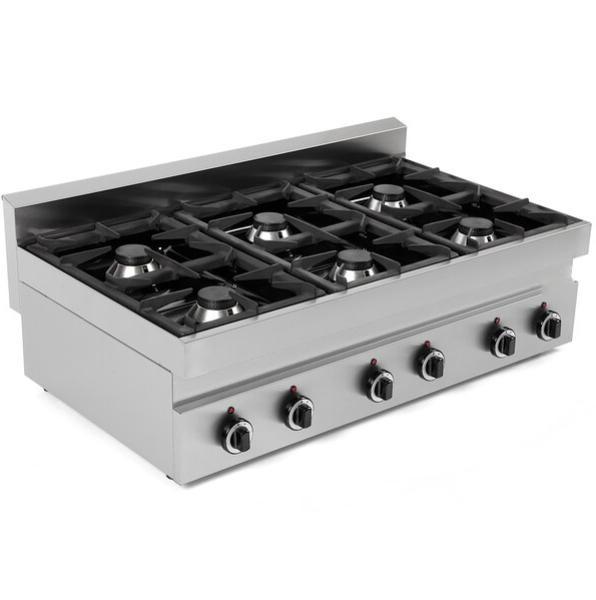 Gold Catering Equipment Horeca Tafelmodel | Gas | 6 Branders, Zakelijke goederen, Horeca | Keukenapparatuur, Nieuw in verpakking