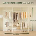 2dekans | SoBuy Verstelbaar Kledingrek met 5 Stangen en, Ophalen of Verzenden, Zo goed als nieuw