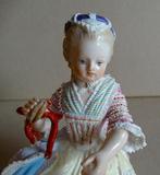 Meissen - Beeldje, Ernst August Leuteritz (1849-1886) - 12, Antiek en Kunst
