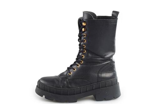 Omoda Veterboots in maat 37 Zwart | 10% extra korting, Kleding | Dames, Schoenen, Zwart, Gedragen, Overige typen, Verzenden