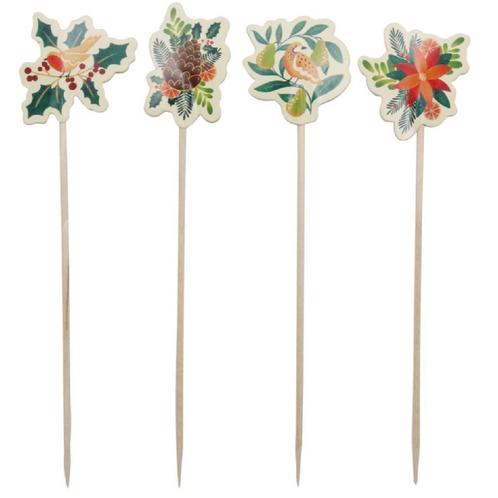 PME Taartprikkers Kerststukken 24st., Hobby en Vrije tijd, Taarten en Cupcakes maken, Nieuw, Verzenden