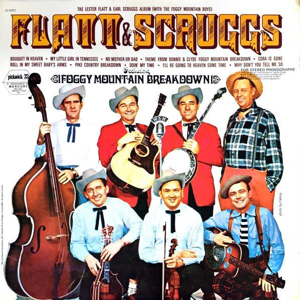 LP gebruikt - Flatt &amp; Scruggs - Foggy Mountain Breakd..., Cd's en Dvd's, Vinyl | Country en Western, Zo goed als nieuw, Verzenden