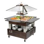 Gekoelde buffet unit | 4x 1/1GN | type A, Verzenden, Nieuw in verpakking, Koelen en Vriezen