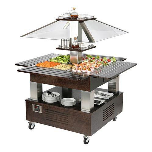 Gekoelde buffet unit | 4x 1/1GN | type A, Zakelijke goederen, Horeca | Keukenapparatuur, Nieuw in verpakking, Koelen en Vriezen