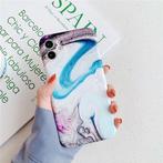iPhone 6S Plus Hoesje Marmer Textuur - Shockproof Glossy, Verzenden, Nieuw